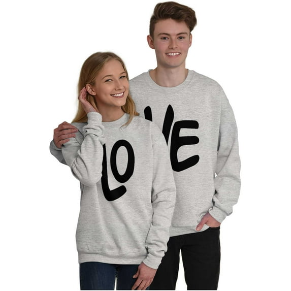 Love Matching Set Engagement Photos Sweatshirt for Men or Women Brisco Brands M