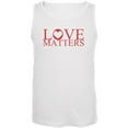 thumbnail image 1 of Love Matters Mens Tank Top White 2XL, 1 of 1