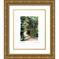 thumbnail image 1 of Love, Maureen 12x14 Gold Ornate Wood Framed with Double Matting Museum Art Print Titled - Secret Garden, 1 of 4