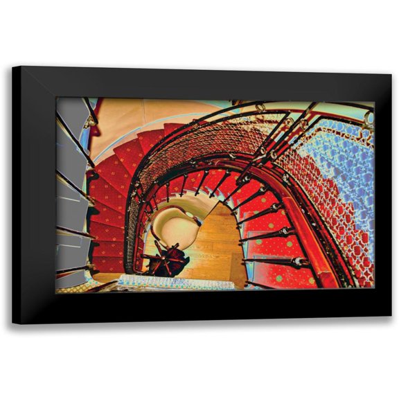 Love, Maureen 14x11 Black Modern Framed Museum Art Print Titled - Second Floor I