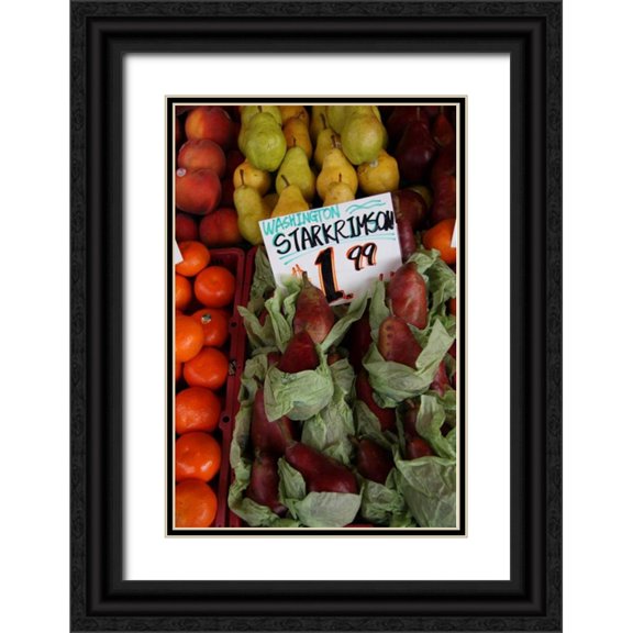 Love, Maureen 23x32 Black Ornate Wood Framed with Double Matting Museum Art Print Titled - Starkrimson I