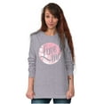thumbnail image 1 of Love Me Cute Valentines Day Romantic Women's Long Sleeve T Shirt Brisco Brands S, 1 of 6