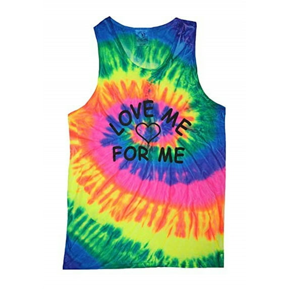 Love Me For Me Adult Unisex Tank Top (Small)