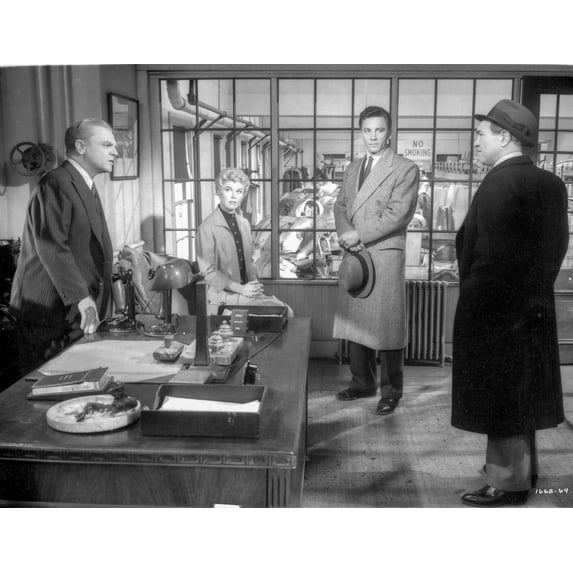 Love Me Or Leave Me Four People Talking in Movie Scene Photo Print (8 x 10)