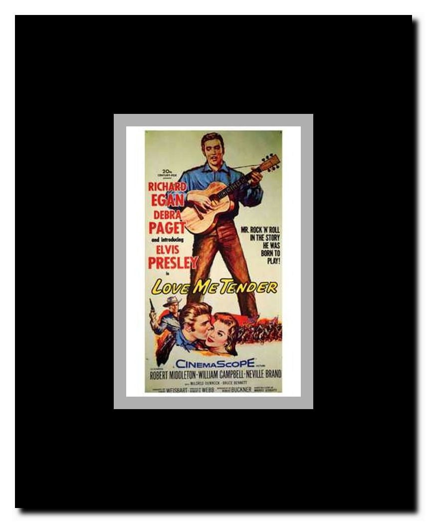 Love Me Tender Framed Movie Poster