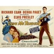 Love Me Tender, Richard Egan, Elvis Presley, Debra Paget, 1956, Tm And Copyright (C) 20Th Century-Fox Film Corp. All Rights Reserved Poster Print (16 x 20)