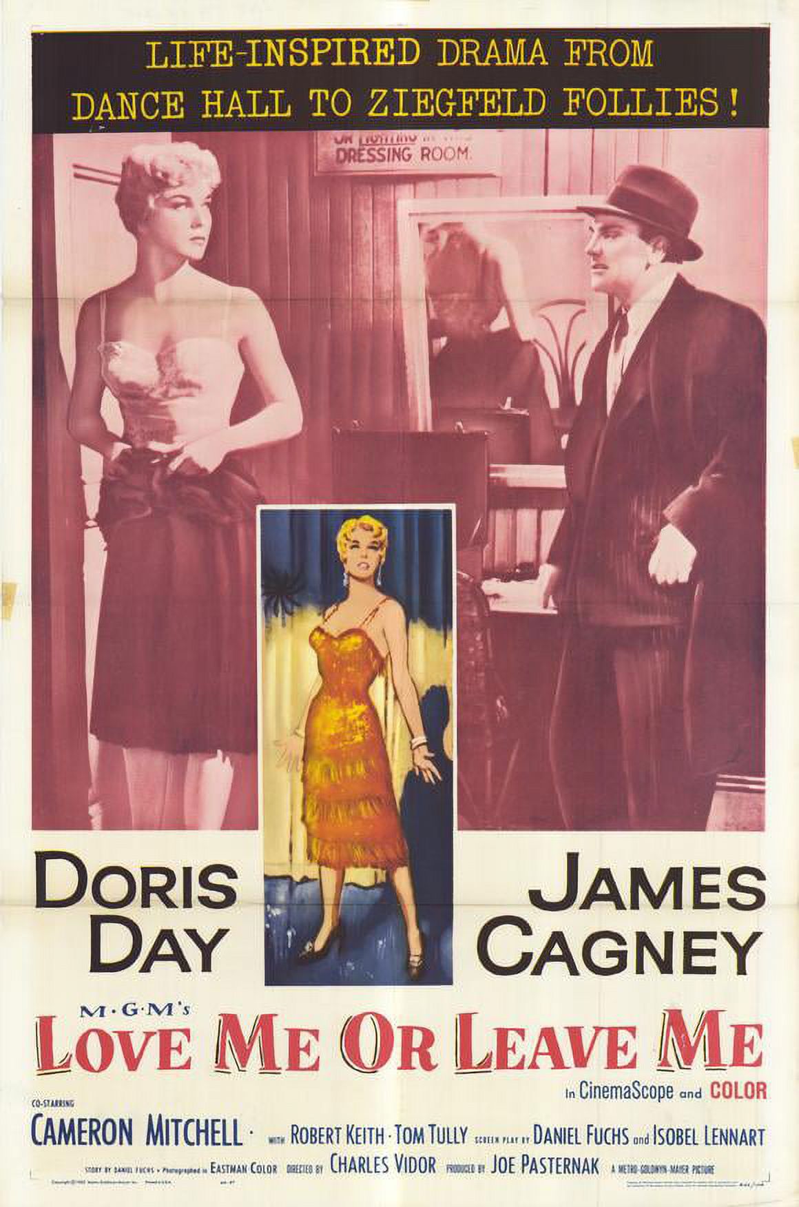 Love Me or Leave Me - movie POSTER (Style B) (11" x 17") (1955 ...