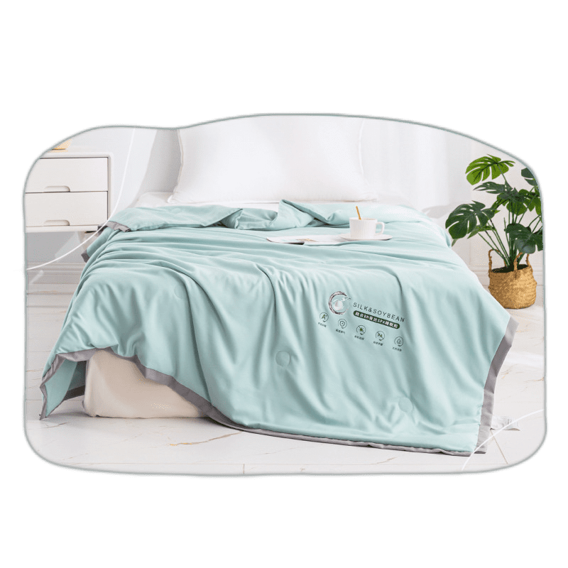 Love Meimiankang Silk Summer Cool Quilt, Light Luxury, Machine Washable