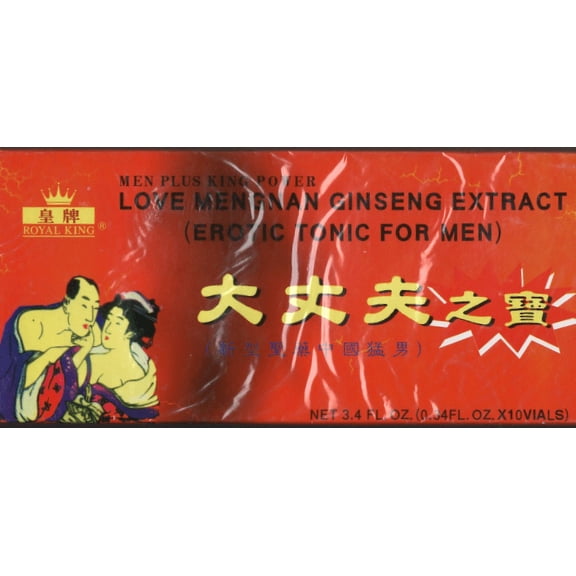 Love Mengnan Ginseng Extract, 0.34 Oz. x 10 Vials