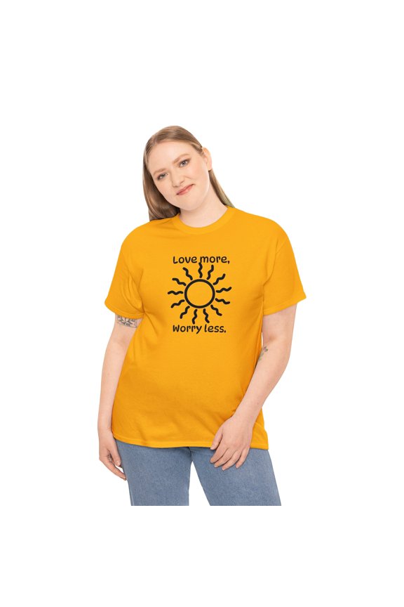 Love More Sun Unisex Heavy Cotton Tee
