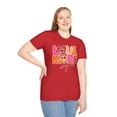 thumbnail image 1 of Love More Worry Less, Gildan Unisex Softstyle T-Shirt, Graphic Tee, S-3XL, 1 of 5