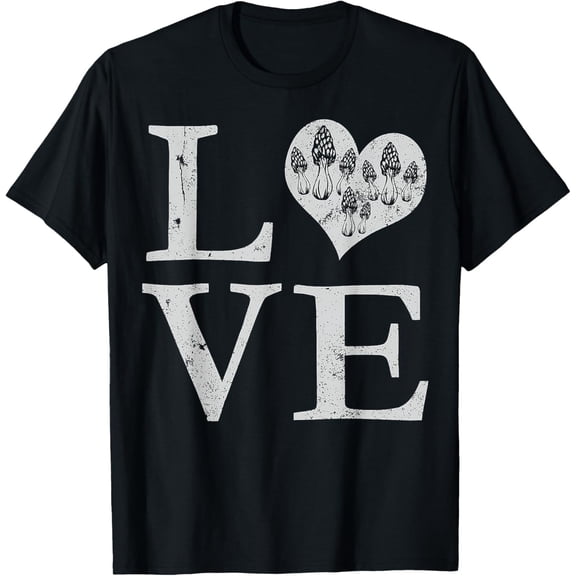 Love Morel Mushrooms T Shirt-Morel Mushroom Hunting Shirt