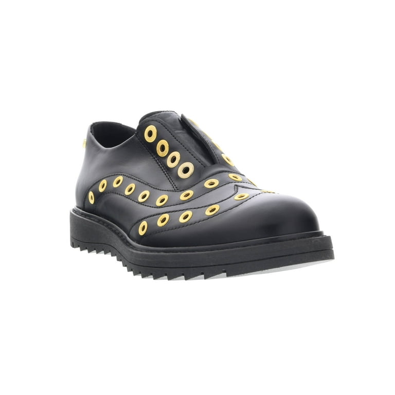Louis Vuitton Black Infini Leather Buckle Derby Shoes, Size 10 (LZX) 144010000558