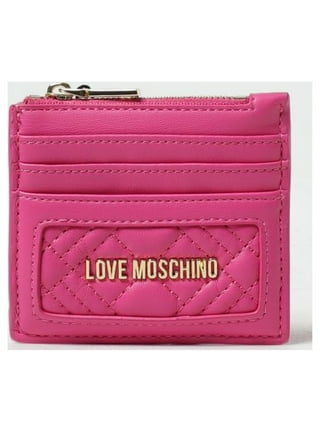 Moschino Wallet With Logo in Pink