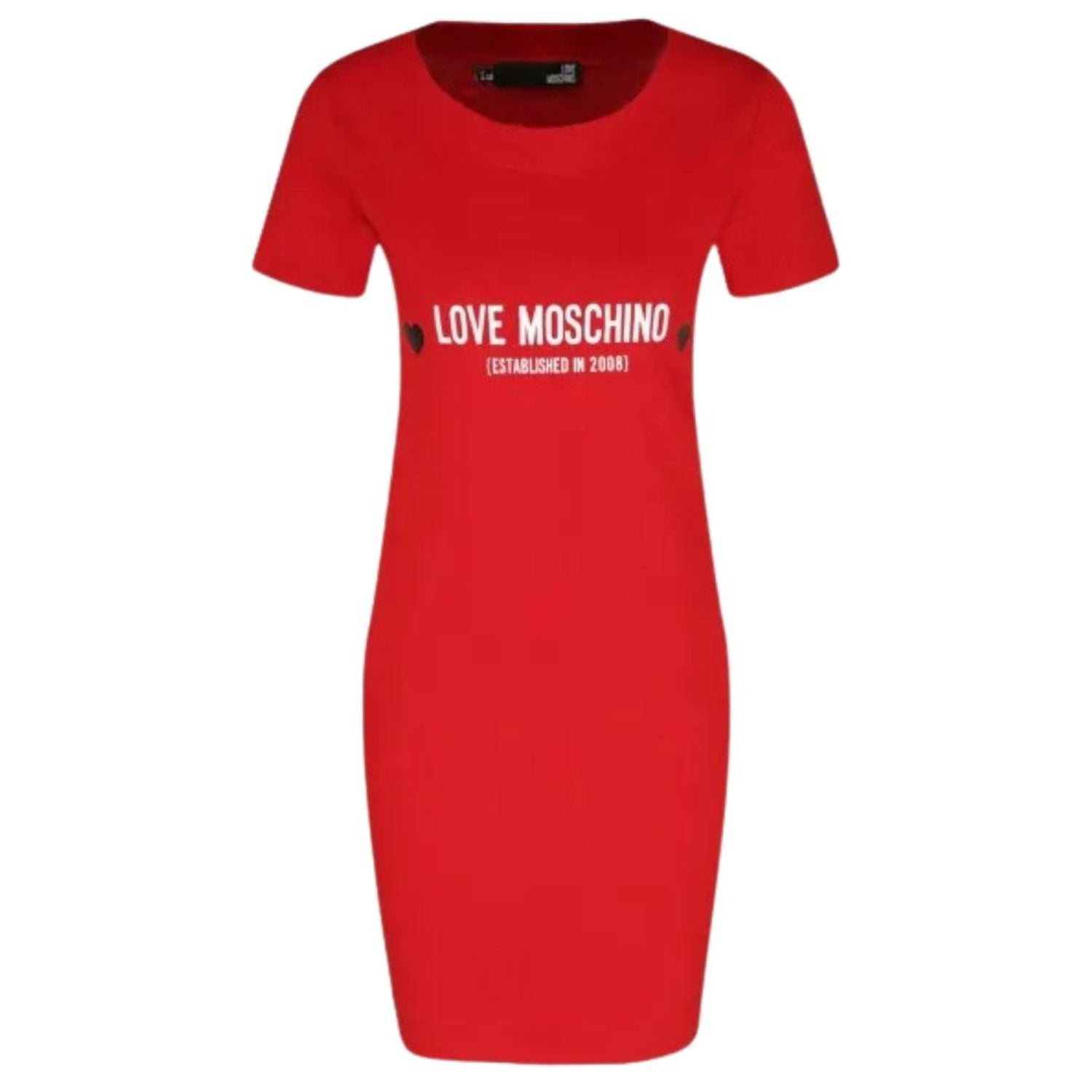 knee length dresses for ladies Moschino Couture Couture Teddy Bear Oversized Dress – Balardi main image 1