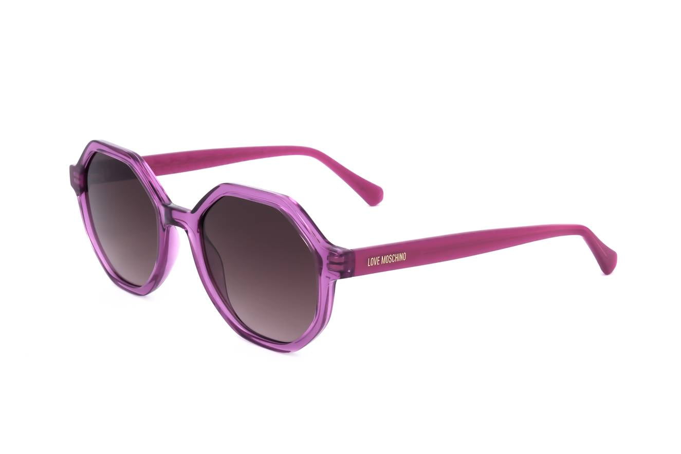 Moschino Love MOL076/S 0MU1HA 52mm Geometric Sunglasses Women's