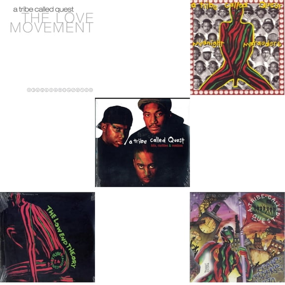 Love Movement (X) (3LP) & Low End Theory & Hits, Rarities & Remixes & Midnight Marauders & Beats Rhymes & Life