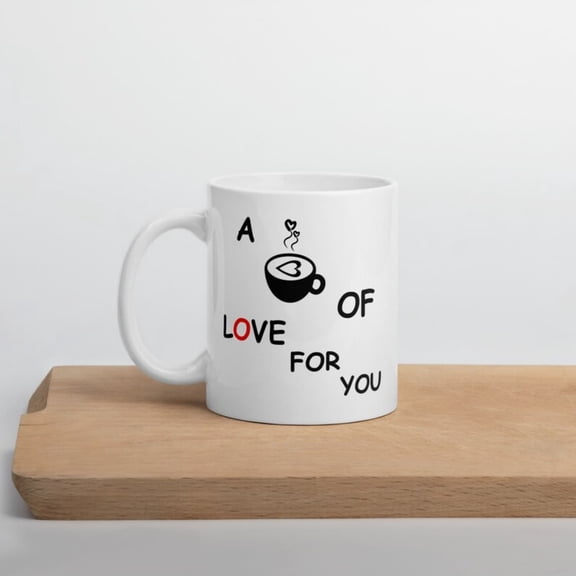 Love Mug, Pernalized Mug, Cup of Love You Mug, Sending Love Gift, hip Mug, Gift Her, Mug Good Friend.