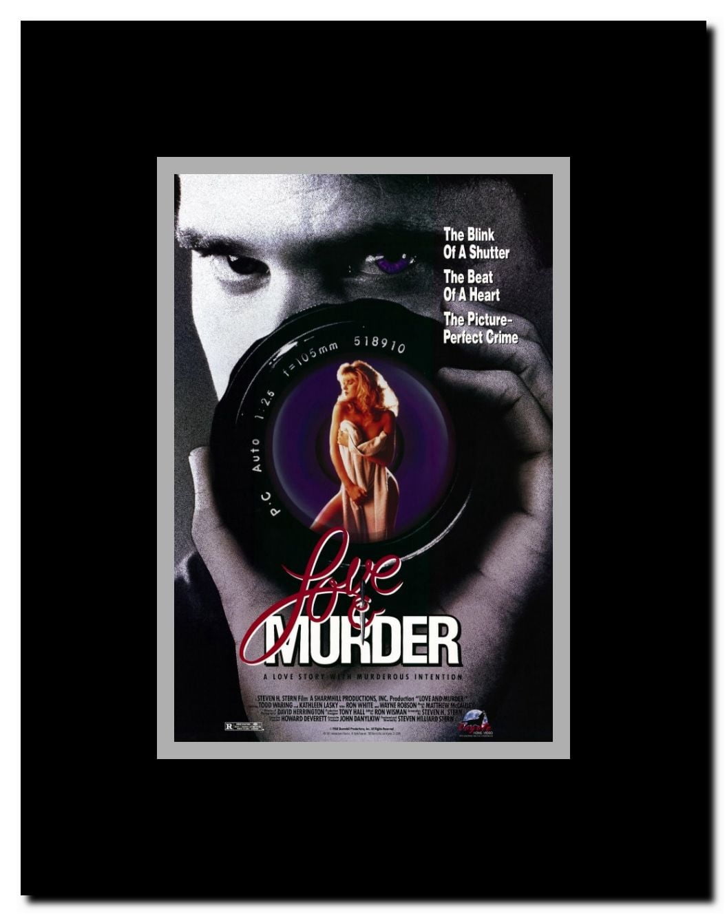 Love & Murder Framed Movie Poster