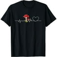 thumbnail image 1 of Love Mushroom women Shirt Mushroom Lovers for kids, girls T-Shirt, 1 of 4
