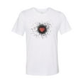thumbnail image 1 of "Love Music Fingerprint, Music Shirt, Sublimation T, Music Lover, Unisex Tee, Music Apparel, Gift For Him, Musician Shirt, Musical Tee, SMALL, White", 1 of 1