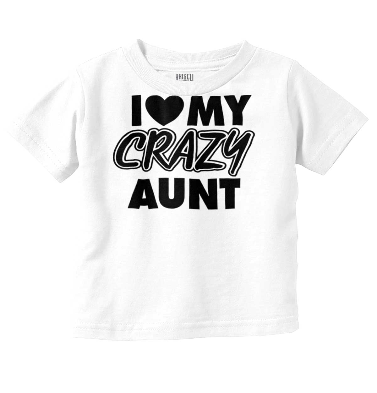 T-shirt Enfant Humour "MEANEST BADDEST AUNT IN TOWN" - Fruit Of The Loom, Gris Clair, Tailles 2-4 à 14-16, Neuf