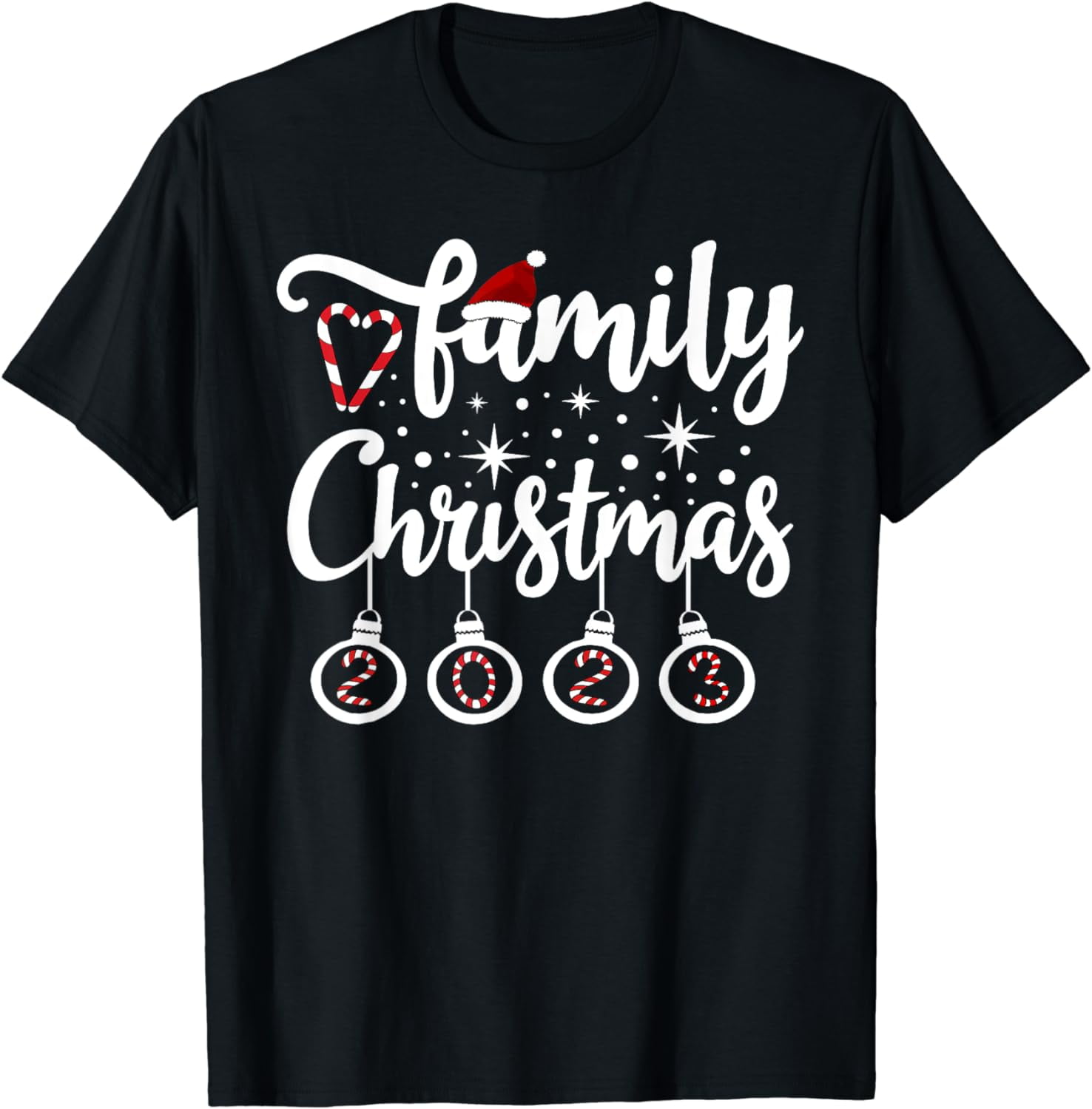 Love My Family Cute Family Christmas 2023 T-Shirt - Walmart.com