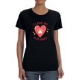 thumbnail image 1 of Love My Fur Baby Petparent Shaped T-Shirt Women -Smartprints Designs, Female Large, 1 of 5