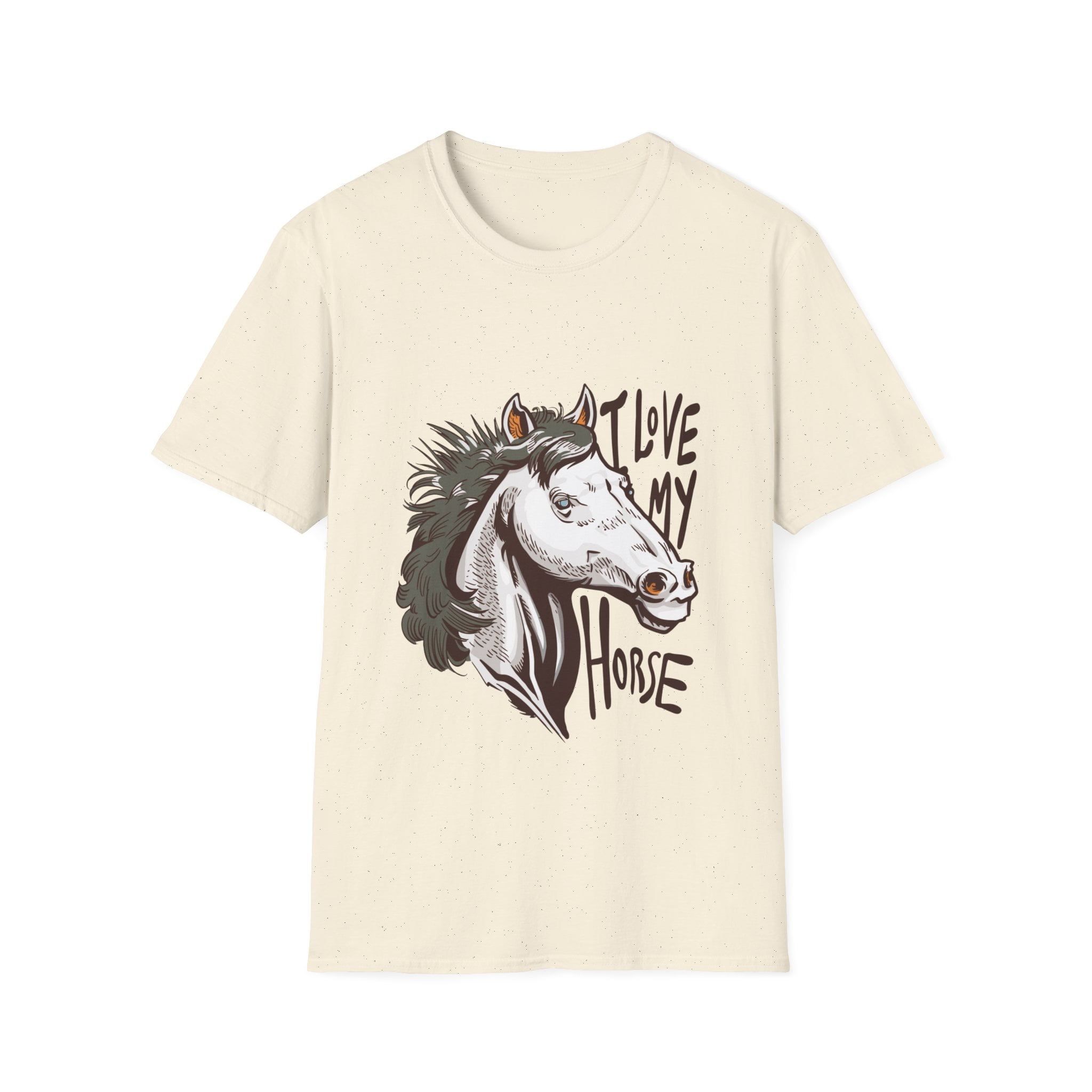 Love My Horse Motivational Equestrian Novelty TShirt