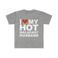 thumbnail image 1 of Love My Hot Malagasy Husband Marriage Wife Madagascar Unisex T-shirt S-3XL, 1 of 2