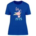 thumbnail image 1 of Love My Mom Pastel Flowers Tee Women's -Image by Shutterstock, 1 of 1