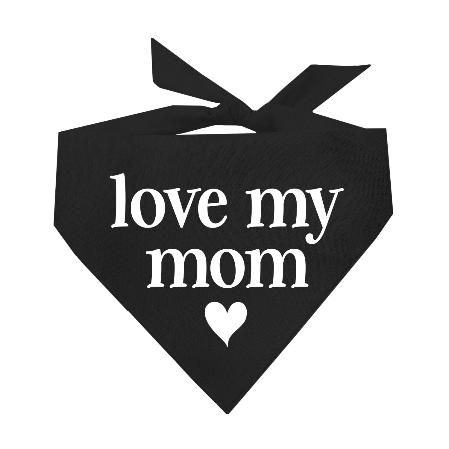 I love my mom dog bandana hot sale
