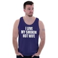 thumbnail image 1 of Love My Smokin Hot Wife Funny Spouse Tank Top Sleeveless Tee Men Brisco Brands L, 1 of 6