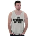 thumbnail image 1 of Love My Smokin Hot Wife Funny Spouse Tank Top Sleeveless Tee Men Brisco Brands S, 1 of 6