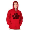 thumbnail image 1 of Love My Smokin Hot Wife Funny Spouse Zip Hoodie Sweatshirt Men Brisco Brands S, 1 of 6
