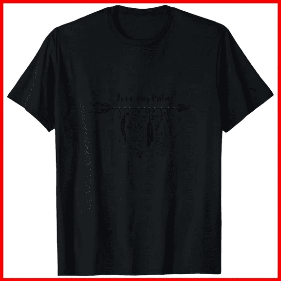 Love My Tribe Family Unity Boho Style Matching Group Unisex T-Shirt, up to size 5XL