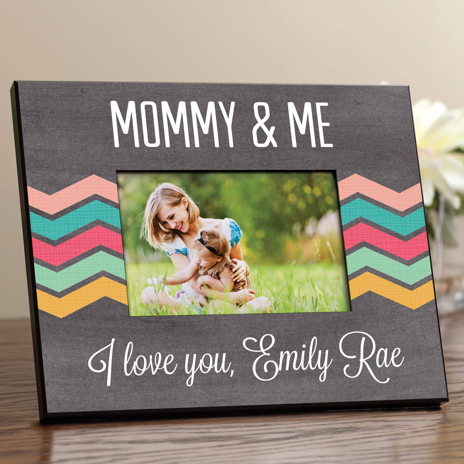 Love My Tribe Personalized Wood Frame