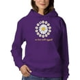 thumbnail image 1 of Love Myself Daisy Garland Hoodie Women -Image by Shutterstock, Female 3X-Large, 1 of 4