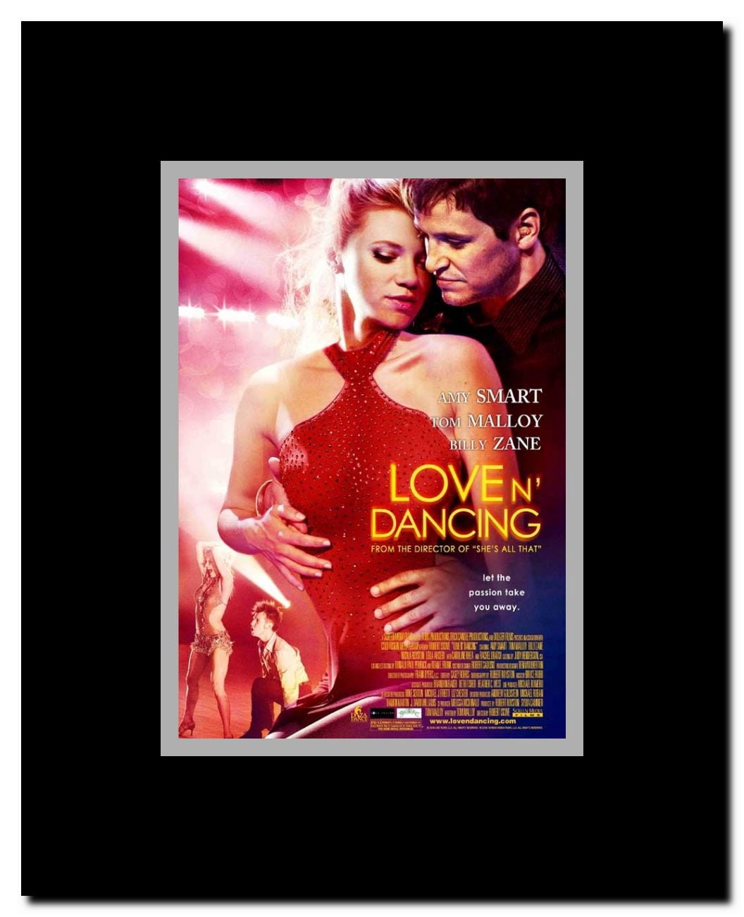 Love N' Dancing Framed Movie Poster