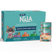 Love, Nala Fish Flaked Variety Pack Adult Cat Food
