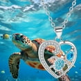 thumbnail image 1 of Love Necklace Turtle Gift For Mom, 1 of 2