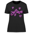 thumbnail image 1 of Love Neon Sign T-Shirt Women -Image by Shutterstock, Female Small, 1 of 2