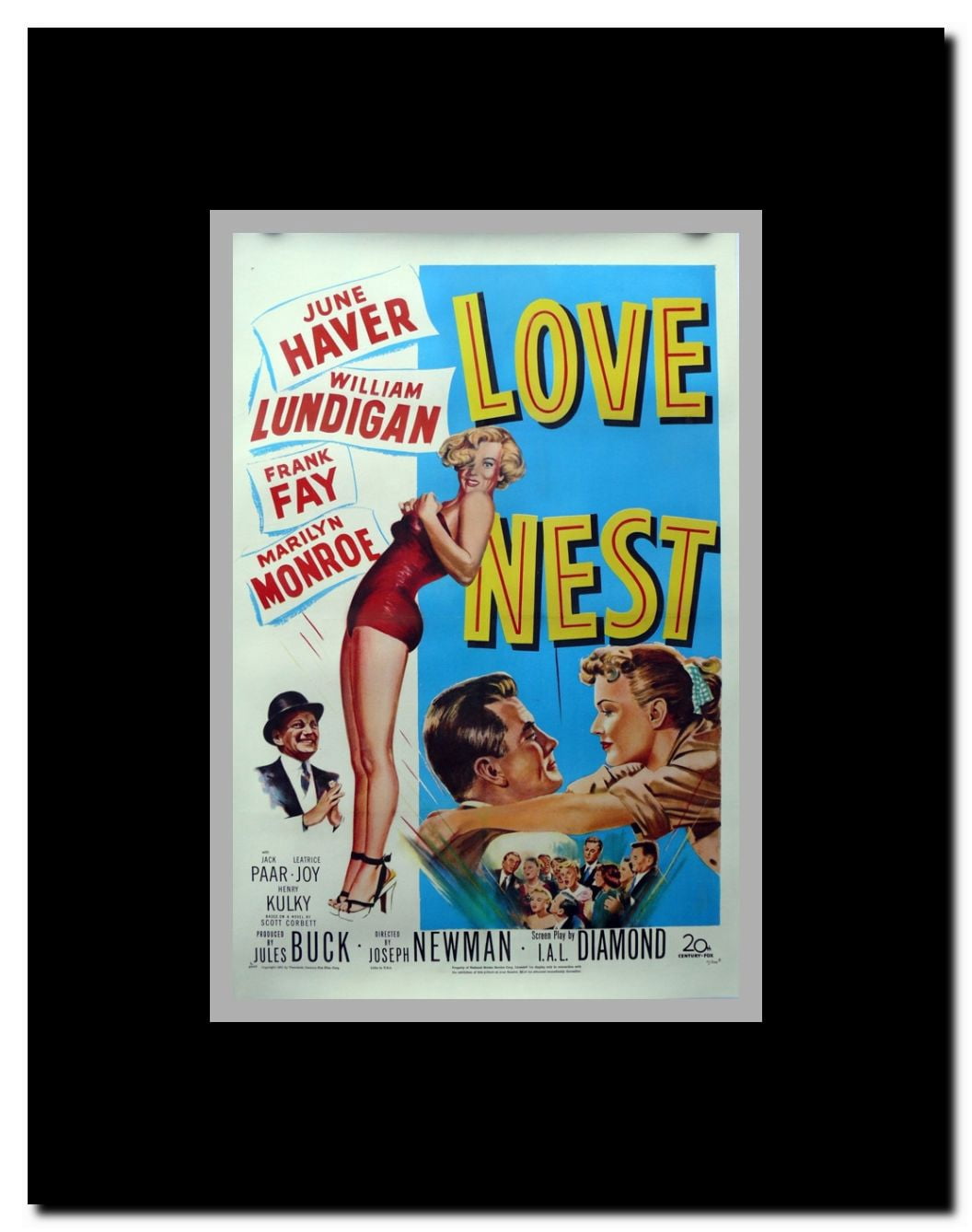 Love Nest Framed Movie Poster
