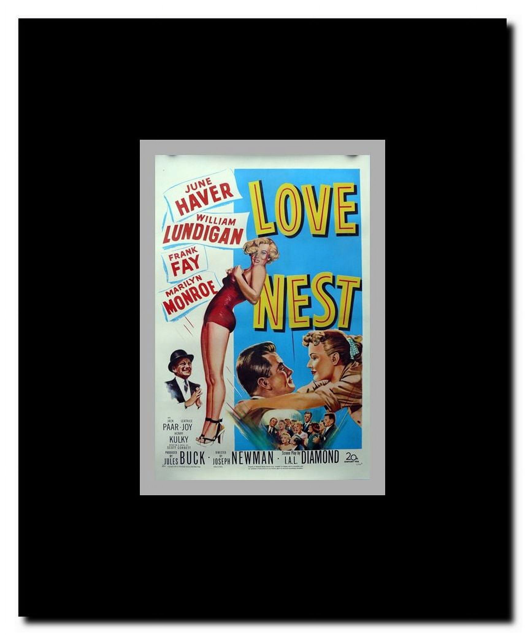 Love Nest c.1951 Framed Movie Poster