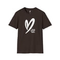 thumbnail image 1 of Love Never Fails Heart T-Shirt, 1 of 4
