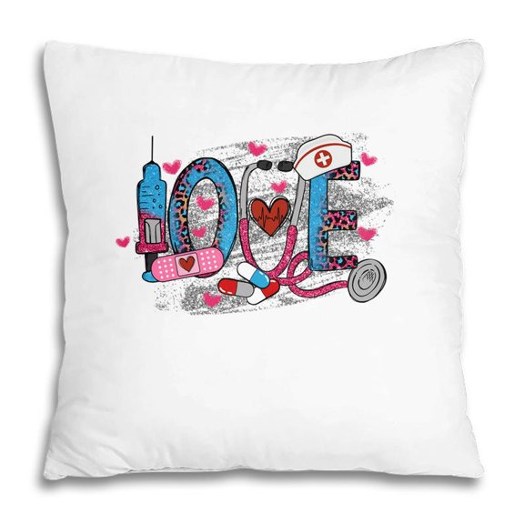Love Nurse Great Impression Gift For Human New 2022 Pillow