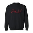 thumbnail image 1 of Love Nurses Crewneck Sweatshirt, 1 of 3