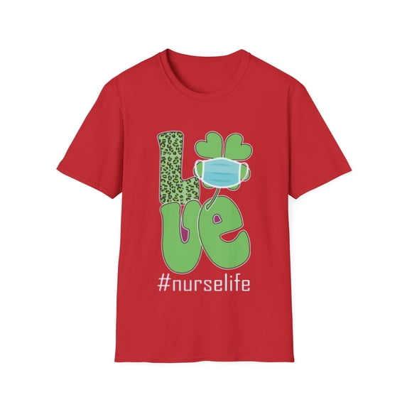 Love Nursing Nurses Men Women Novelty Apparel and More Unisex T-Shirt