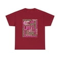 thumbnail image 1 of Love Occupational Therapy OT COTA Word Art Independence T-Shirt, 1 of 2