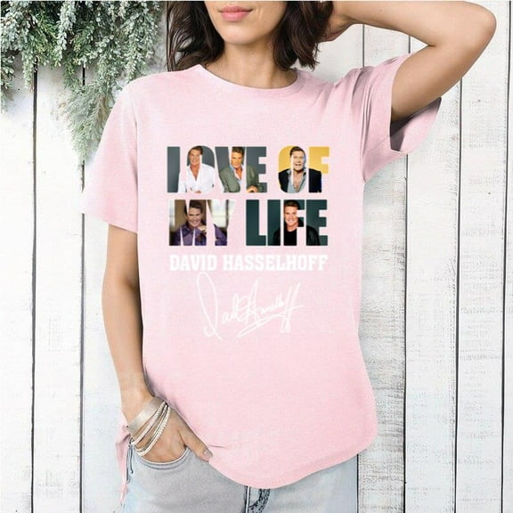 Love Of My Life David Hasselhoff Knight Rider Baywatch T-Shirt, for men & women, up to size 5XL